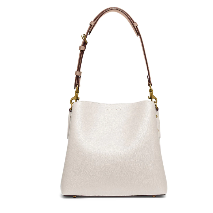 Saks Fifth Avenue官网 COACH Willow 拼色水桶包热卖  售价$295 + 免邮Saks Fifth Avenue官网 COACH Willow 拼色水桶包热卖