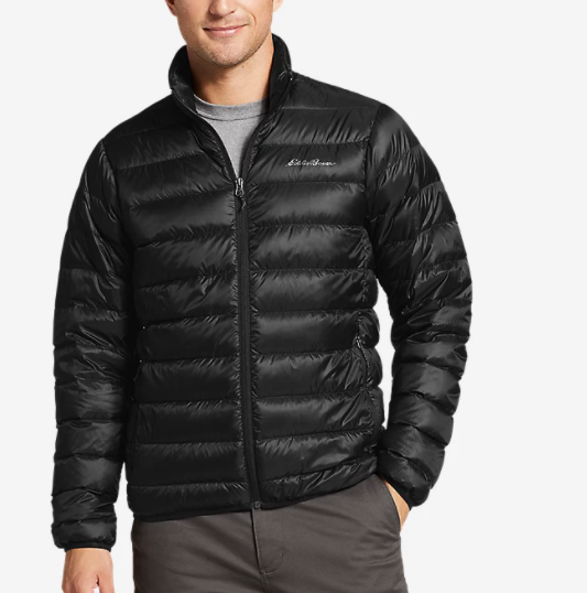 高端户外运动品牌eddie bauer 男士羽绒外套