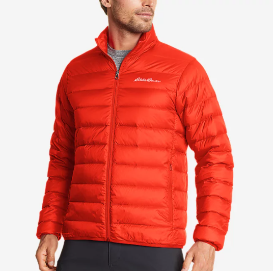 $39.99 (原价 $99) + 免邮Eddie Bauer CirrusLite 男士羽绒外套4折热卖 多色可选