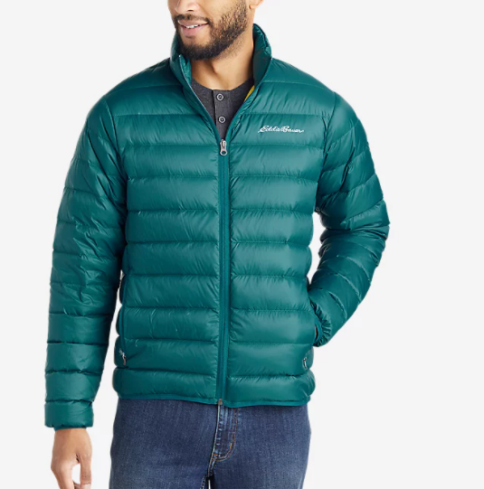 $39.99 (原价 $99) + 免邮Eddie Bauer CirrusLite 男士羽绒外套4折热卖 多色可选