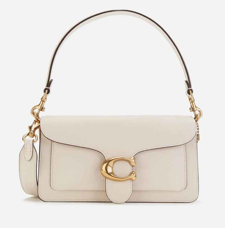 蔻驰这款抛光卵石皮单肩包 蔻驰这款抛光卵石皮单肩包