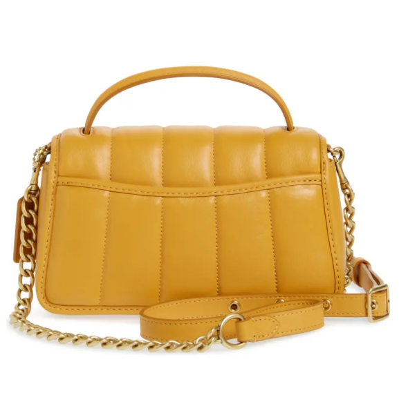 50 Off Coach Turnlock 20 Quilted Leather Crossbody Bag Nordstrom