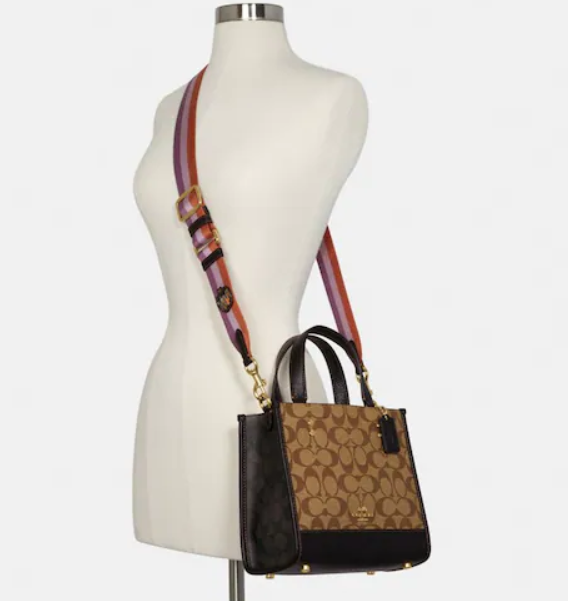 $149.25 (原价 $398) + 免邮Coach Outlet官网 Coach Dempsey 22 托特包额外75折热卖 