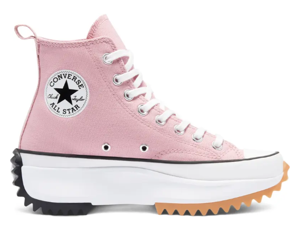 $66 (原价 $120) + 免邮Nordstrom官网 Converse Chuck Taylor® All Star® Run Star Hike 中性厚底高帮帆布鞋55折热卖 