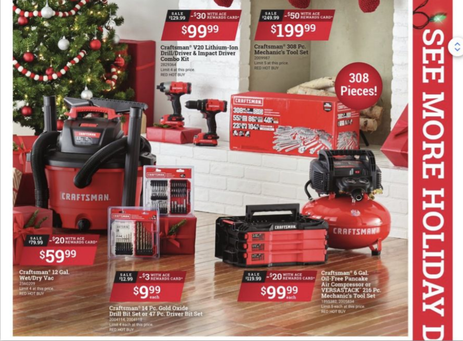 $30以下正价商品立享5折开抢：Ace Hardware 2021黑五海报出炉 买烧烤架送$164烤架套装 