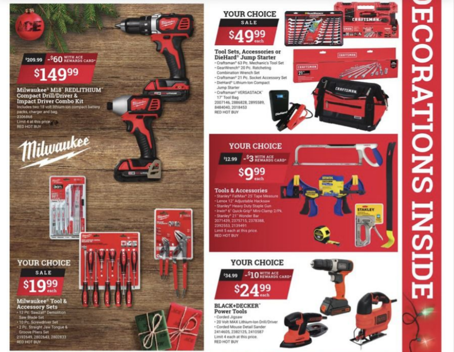 $30以下正价商品立享5折开抢：Ace Hardware 2021黑五海报出炉 买烧烤架送$164烤架套装 