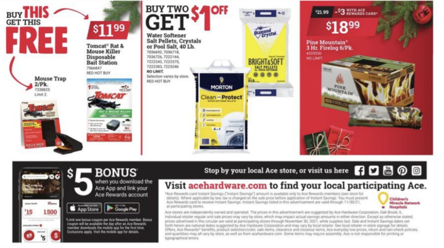 $30以下正价商品立享5折开抢：Ace Hardware 2021黑五海报出炉 买烧烤架送$164烤架套装 