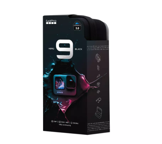 $349.99 (原价 $399.99) + 免邮Target官网 GoPro HERO9 Black 5K 运动相机热卖 立减$50