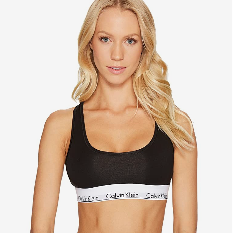 $19.18 (原价 $28) + 免邮Zappos官网 Calvin Klein Underwear 女士运动文胸7折热卖 