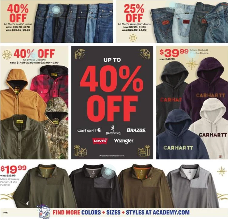 5折优惠 单车机$349、抓绒衣$29Academy Sports + Outdoors官网 2021黑五海报抢先看 运动鞋服、装备超好价 