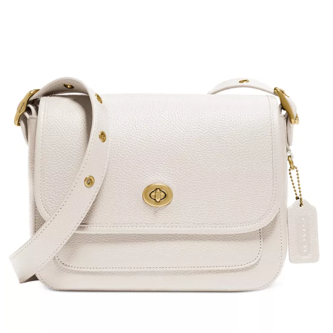 $175 (原价 $350) + 免邮半价！Macy s官网 COACH Rambler 荔枝皮斜挎包5折热卖 三色可选