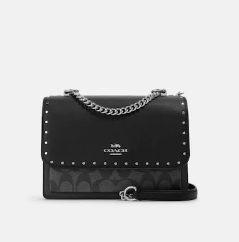 $141.75 (原价 $398) + 免邮Coach Outlet官网 Coach Klare 小牛皮风琴斜挎包额外75折热卖 三色可选