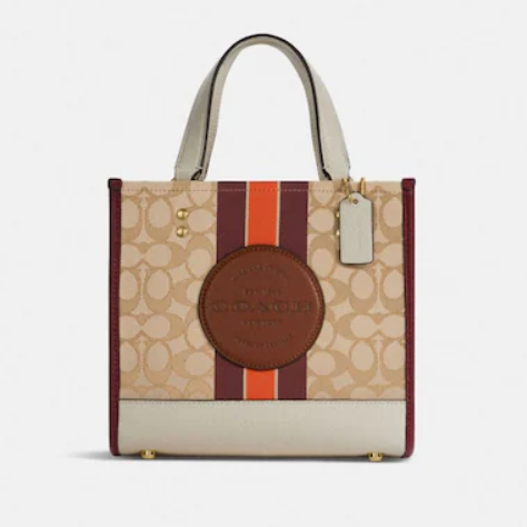 $157.50 (原价 $350) + 免邮Coach Outlet官网 Coach Dempsey 22 新配色马车托特包额外75折热卖 