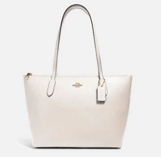 $83.40 (原价 $278) + 免邮Coach Outlet官网 Coach Zip Top 托特包额外75折热卖 