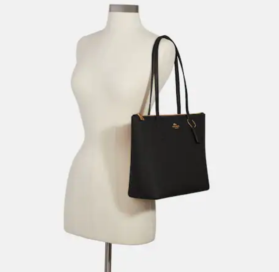 $83.40 (原价 $278) + 免邮Coach Outlet官网 Coach Zip Top 托特包额外75折热卖 