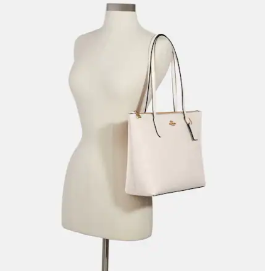 $83.40 (原价 $278) + 免邮Coach Outlet官网 Coach Zip Top 托特包额外75折热卖 