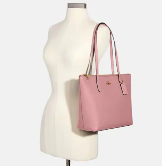 $83.40 (原价 $278) + 免邮Coach Outlet官网 Coach Zip Top 托特包额外75折热卖 