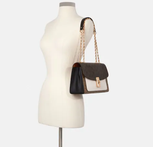 上新:Coach Outlet官网 Coach Lane 老花拼色单肩包额外75折热卖 $149.25 (原价 $398) + 免邮上新:Coach Outlet官网 Coach Lane 老花拼色单肩包额外75折热卖