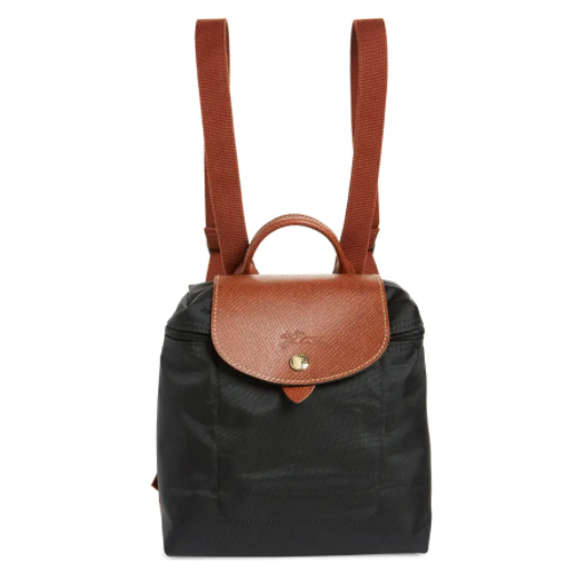 现价$64 + 免邮Nordstrom官网 Longchamp Mini Le Pliage 珑骧双肩包热卖 三色可选