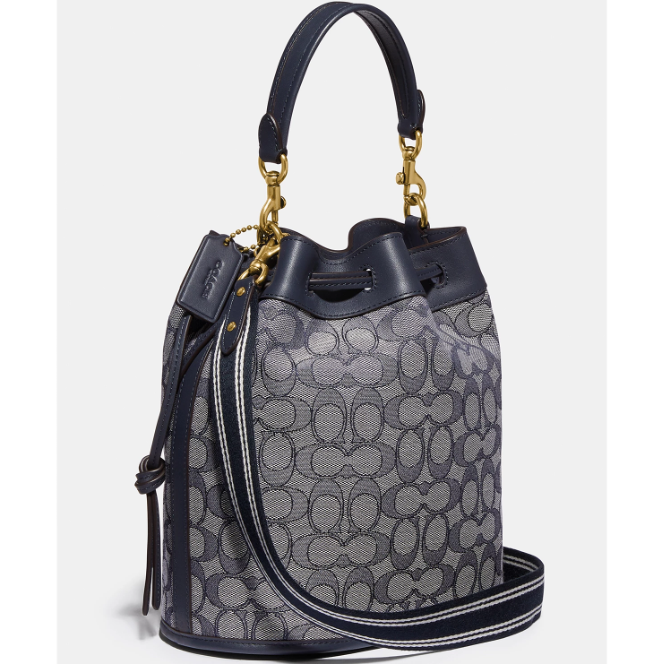 $210 (原价 $350) + 免邮Macy s官网 COACH Field 老花水桶包6折热卖 