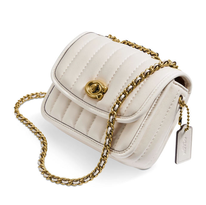 $210 (原价 $350) + 免邮Macy s官网 COACH Madison 绗缝单肩斜挎包6折热卖 