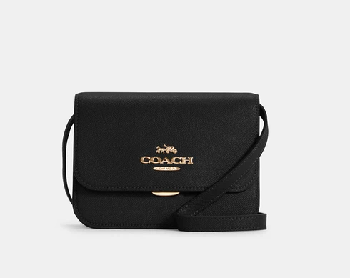 $89.40 (原价 $298) + 免邮Shop Premium Outlets官网 Coach Mini Brynn 翻盖盒子包额外75折热卖 三色可选