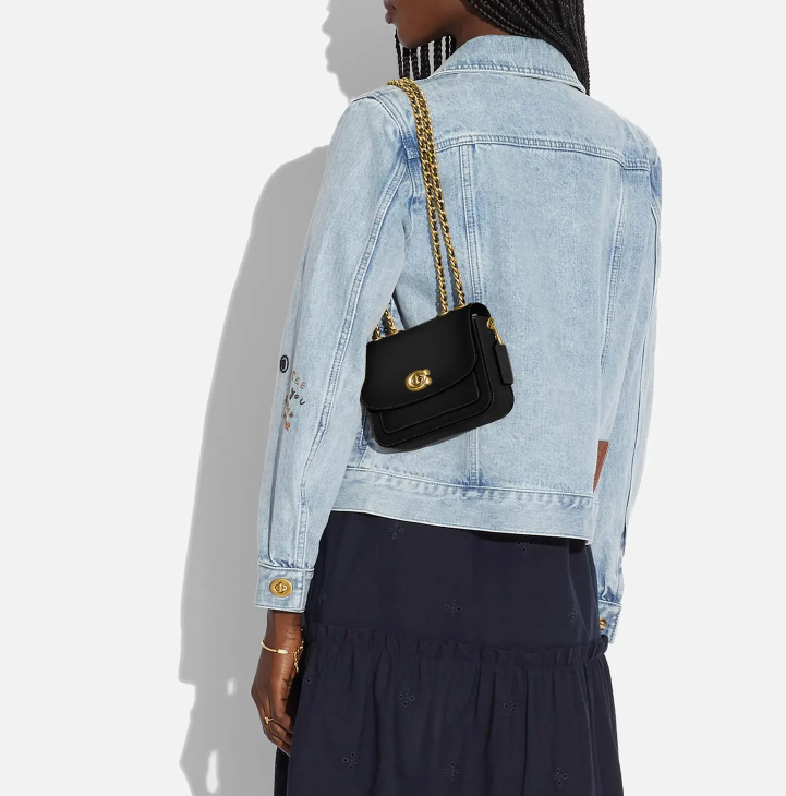 ￥1290 （原价 ￥2150）+ 免邮MyBag中文站 Coach Madison 16 女士黑色单肩包6折热卖 