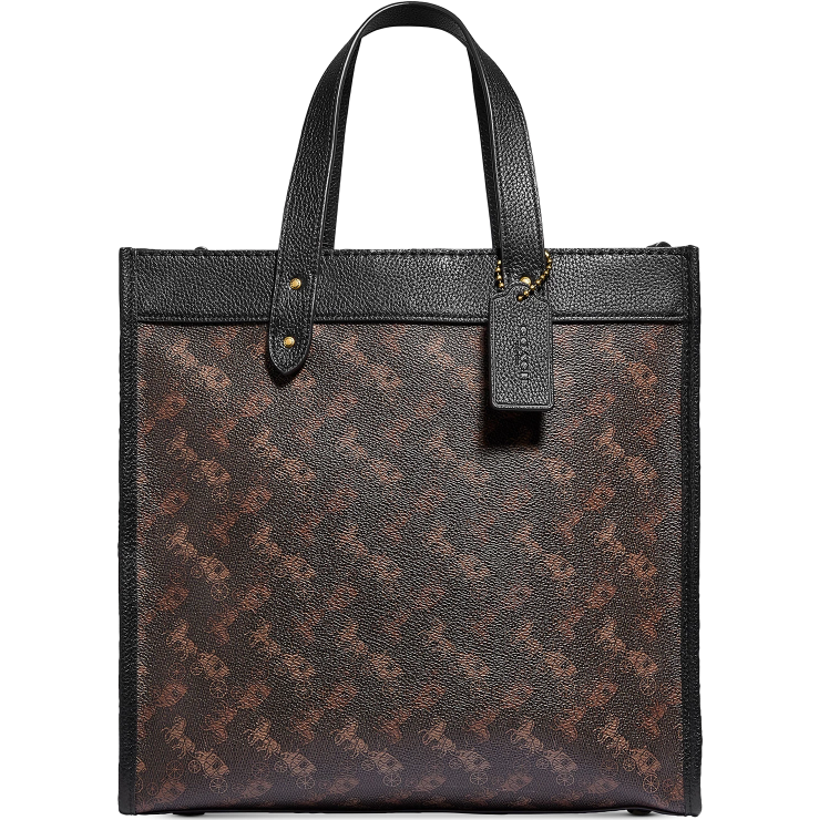$225 (原价 $450) + 免邮Macy s官网 COACH Field 马车托特包5折特卖 两色可选