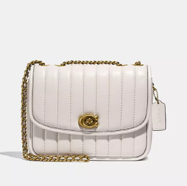 $173.25 (原价 $495) + 免邮Macy s官网 COACH Madison系列绗缝单肩斜挎包额外7折热卖 
