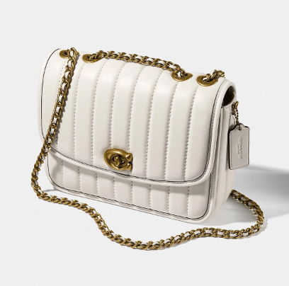 $173.25 (原价 $495) + 免邮Macy s官网 COACH Madison系列绗缝单肩斜挎包额外7折热卖 