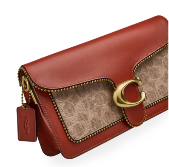 $256 (原价 $395) + 免邮Neiman Marcus官网 COACH 1941 Tabby Logo 走珠焦糖老花单肩包65折热卖  