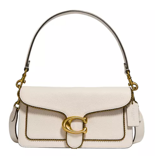 $276.50 (原价 $395) + 免邮Belk官网 COACH Tabby 新款串珠单肩包7折热卖 两色可选