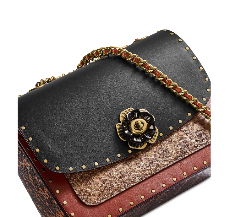 Macy s官网 COACH Madison 经典山茶花链条单肩包7折热卖  $346.50 (原价 $495) + 免邮Macy s官网 COACH Madison 经典山茶花链条单肩包7折热卖