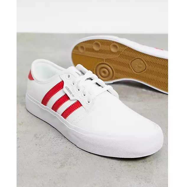 $26 (原价 $65) ASOS US官网 adidas Originals Seeley XT 三道杠小白鞋额外8折热卖  