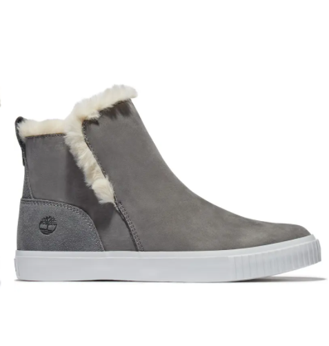 $54 (原价 $90) + 免邮Nordstrom官网 Timberland Skyla Bay毛绒绒一脚蹬雪地靴6折热卖 两色可选  