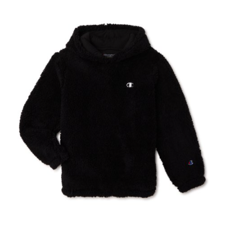 $18 (原价 $36) Walmart官网 Champion 大童款毛茸茸连帽卫衣5折热卖 多色可选 