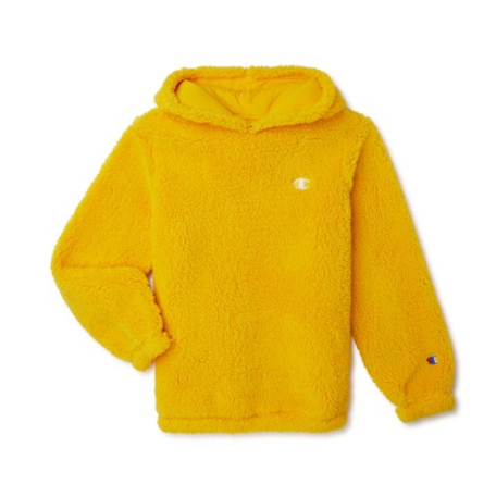 $18 (原价 $36) Walmart官网 Champion 大童款毛茸茸连帽卫衣5折热卖 多色可选 