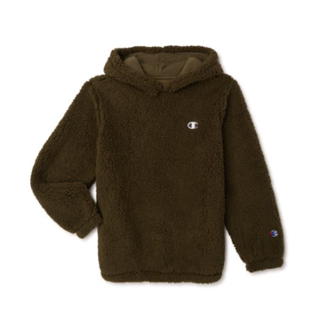 $18 (原价 $36) Walmart官网 Champion 大童款毛茸茸连帽卫衣5折热卖 多色可选 