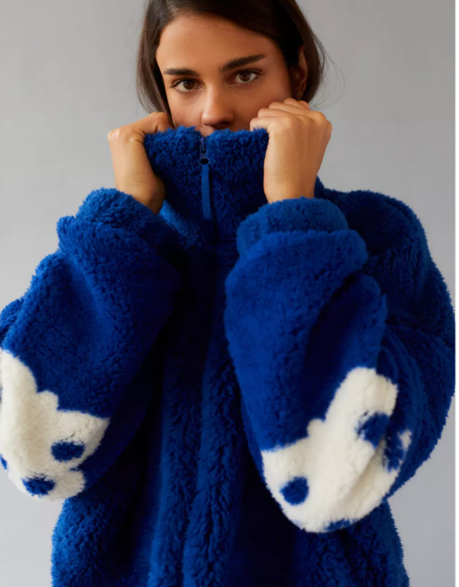 $48.30 (原价 $99) Urban Outfitters 印花摇粒绒夹克额外7折热卖 多色可选