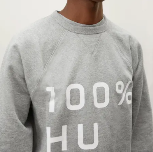 $14 (原价 $48) Everlane 100%纯棉灰色中性卫衣3折热卖 