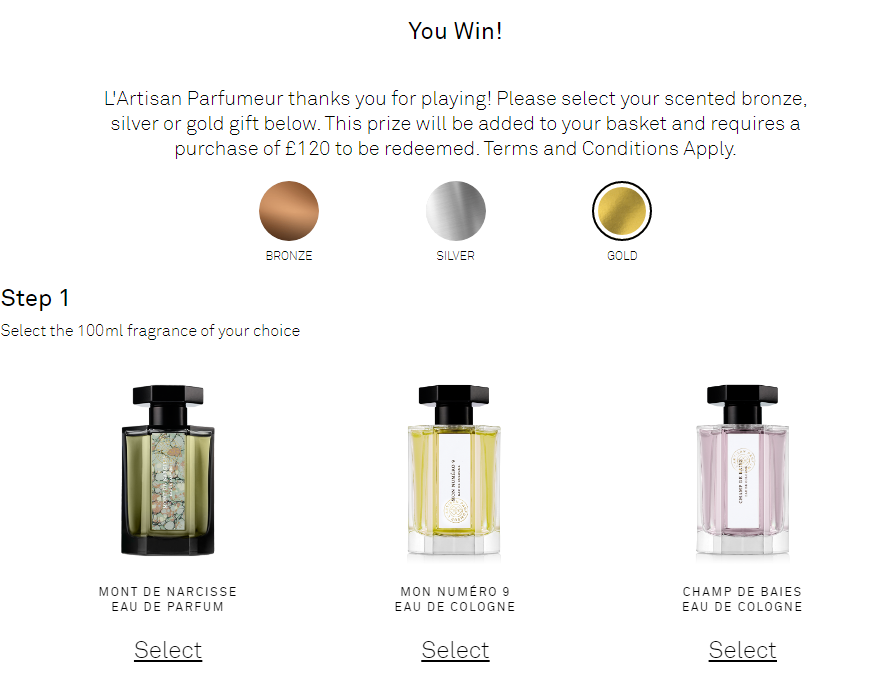 玩游戏赢100ml正装香水L Artisan Parfumeur阿蒂仙官网全场香水香氛热卖 收冥府之路