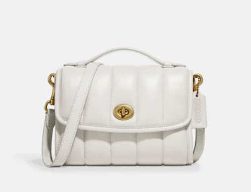 $162.50 (原价 $325) + 免邮Coach Kip Turnlock 斜挎包5折热卖 两色可选