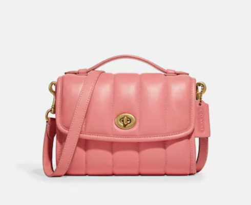 $162.50 (原价 $325) + 免邮Coach Kip Turnlock 斜挎包5折热卖 两色可选