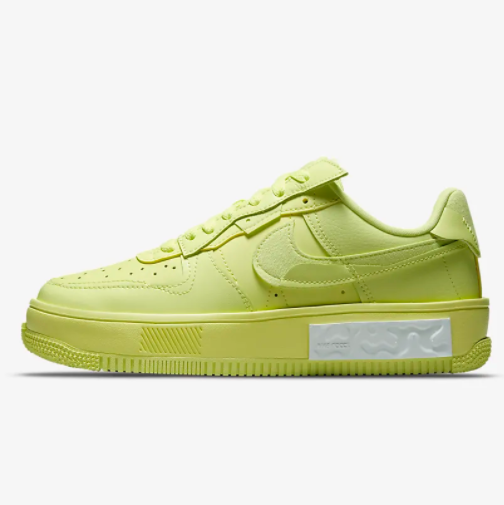 $55.97 (原价 $110) + 免邮Nike Air Force 1 Fontanka 女士黄色运动板鞋51折热卖 