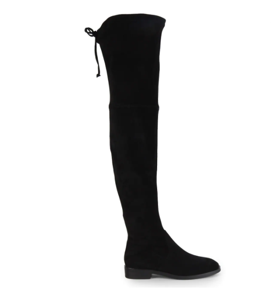 $247.49 (原价 $795) + 免邮Saks OFF 5TH官网 Stuart Weitzman Jocey Suede 过膝长靴额外75折热卖  