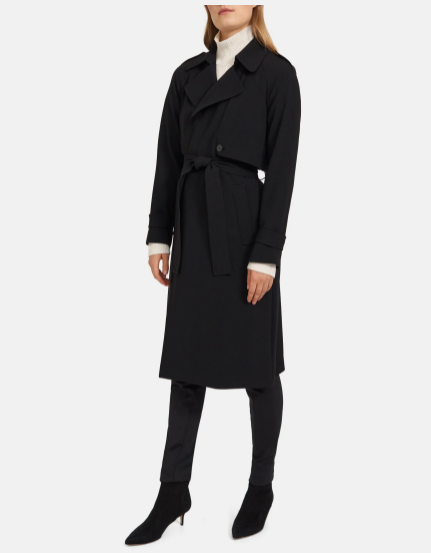 现价$312.50 (原价$625)Theory Outlet官网黑色大衣优惠！ 