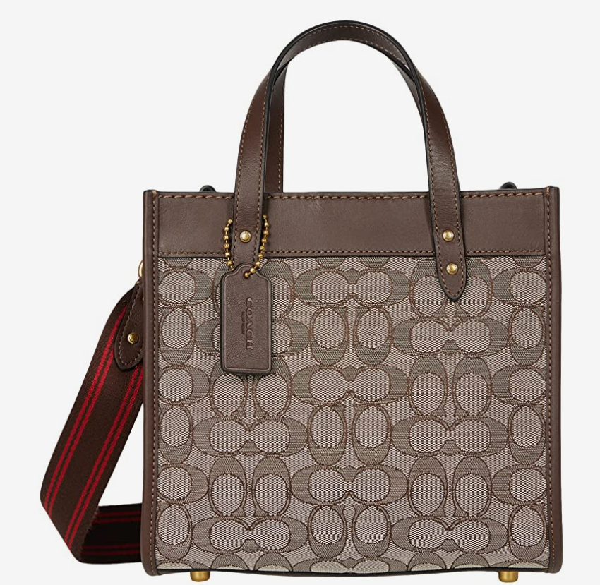 Zappos官网 COACH Field 22 枫树棕托特包6折热卖 $210 (原价 $350) + 免邮Zappos官网 COACH Field 22 枫树棕托特包6折热卖