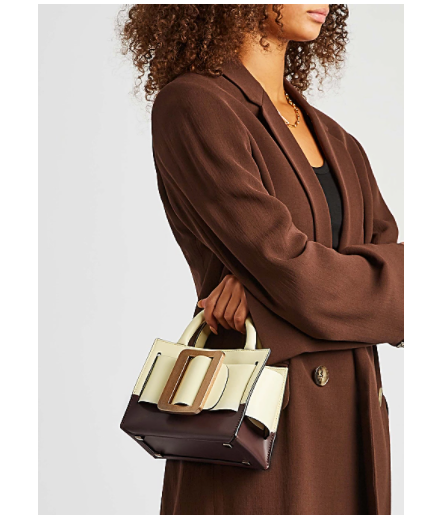 现价$655 (原价$935)HARVEY NICHOLS官网精选BOYY Bobby 18拼色大方扣手提包优惠！