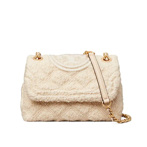 47% Off Tory Burch Small Fleming Soft Boucle Convertible Crossbody Bag @ Saks  Fifth Avenue $ (Was $598) + Free Shipping - Extrabux