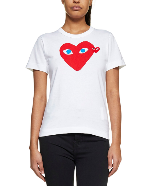 CETTIRE官网精选Comme des Garçons Play 爱心T恤优惠! 现价$78.36 (原价$108.83)CETTIRE官网精选Comme des Garçons Play 爱心T恤优惠!